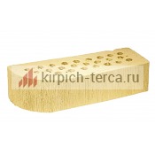 Кирпич керамический радиусный пустотелый Terca® SAFARI шероховатый 250*85*65